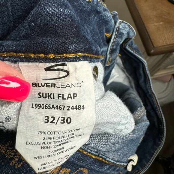 Women’s Suki Silver jeans with flap pockets - Picture 6 of 6